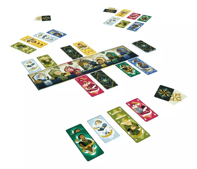Contenu de la boîte du jeu de société Courtisans
