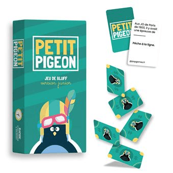 Contenue de la boîte de jeu Petit Pigeon