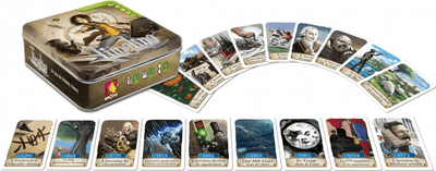 Contenu de la boîte du jeu Timeline